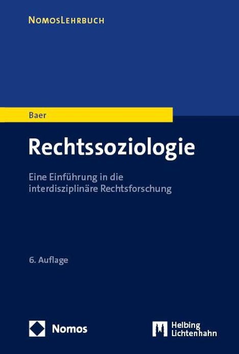 Susanne Baer: Rechtssoziologie, Buch