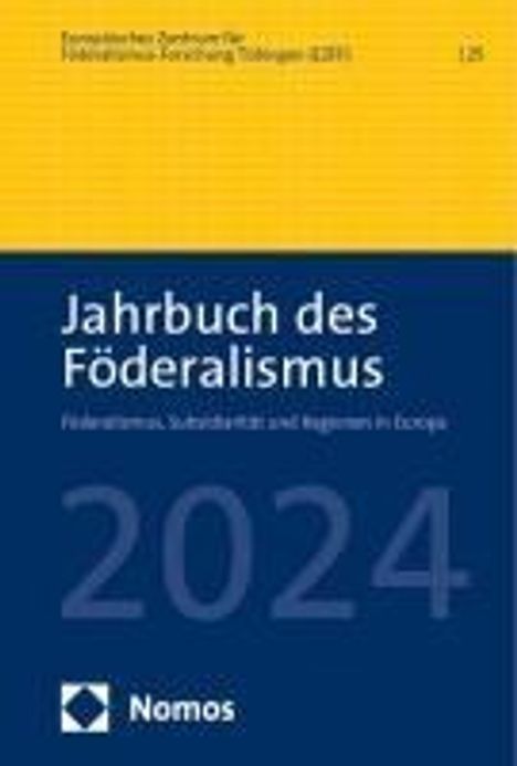 Jahrbuch des Föderalismus 2024, Buch