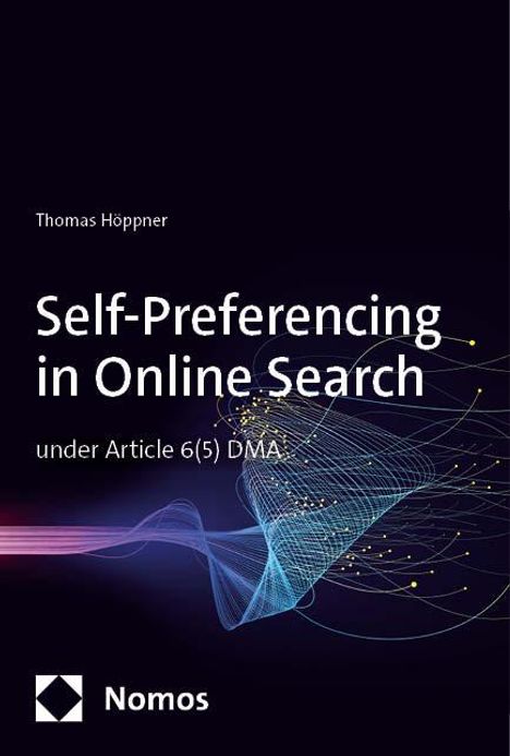 Thomas Höppner: Self-Preferencing in Online Search, Buch