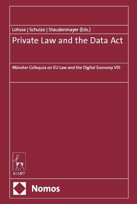 Private Law and the Data Act, Buch