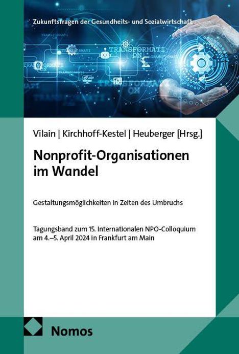Nonprofit-Organisationen im Wandel, Gestaltungsmöglichkeiten in Zeiten des Umbruchs. Illustration mit technologischen Motiven.