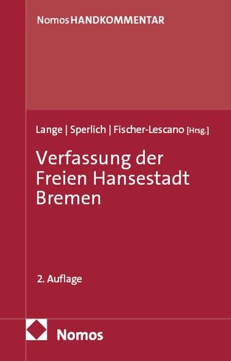 Verfassung der Freien Hansestadt Bremen, Buch