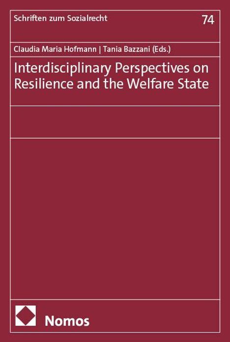 Interdisciplinary Perspectives on Resilience and the Welfare State, Buch