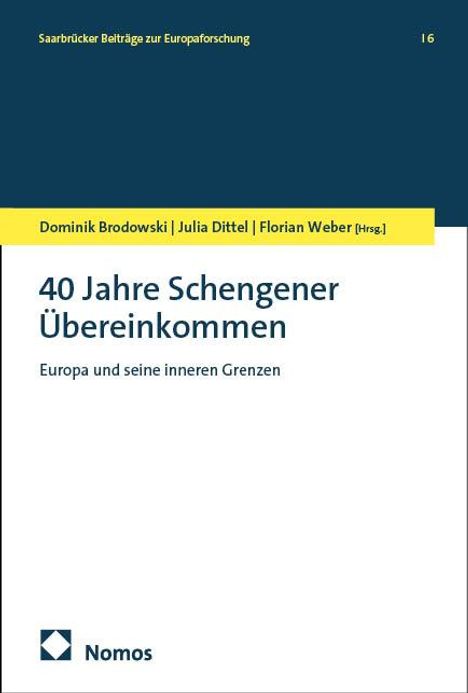 40 Jahre Schengener Übereinkommen, Buch