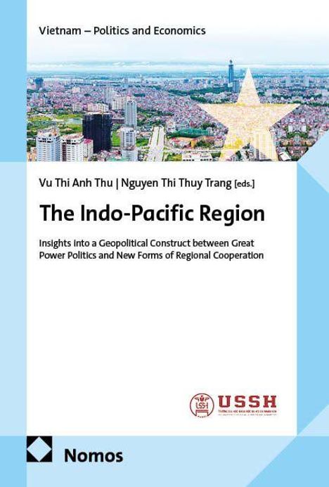 "Vietnam – Politics and Economics. The Indo-Pacific Region." Skyline mit Stern, Logos von LSIL und USSH. Nomos-Logo unten.