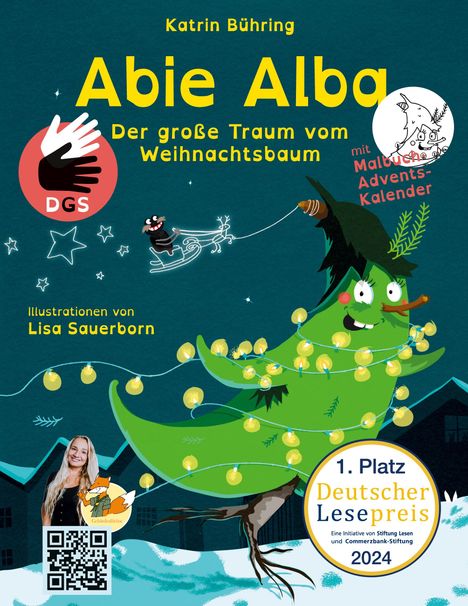 Katrin Bühring: Abie Alba - Der große Traum vom Weihnachtsbaum, Buch