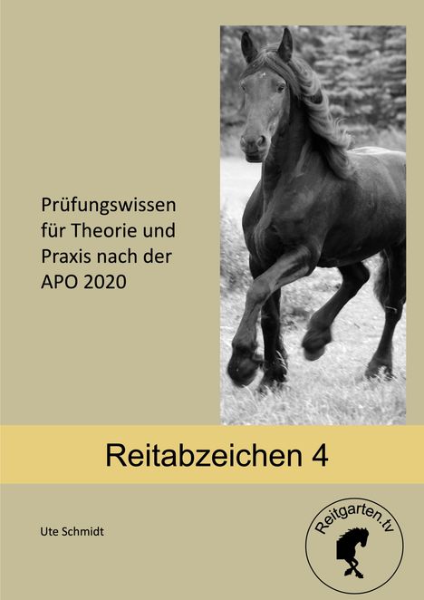 Ute Schmidt: Reitabzeichen 4, Buch