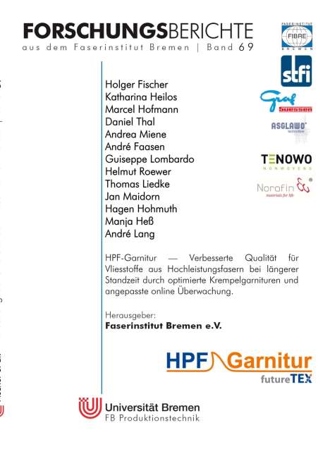 Holger Fischer: HPF-Garnitur, Buch