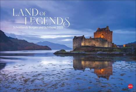 Land of Legends Kalender 2025 - Schottlands Burgen und Schlösser, Kalender