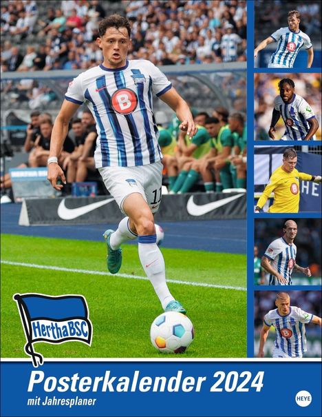 Hertha BSC Posterkalender 2025, Kalender