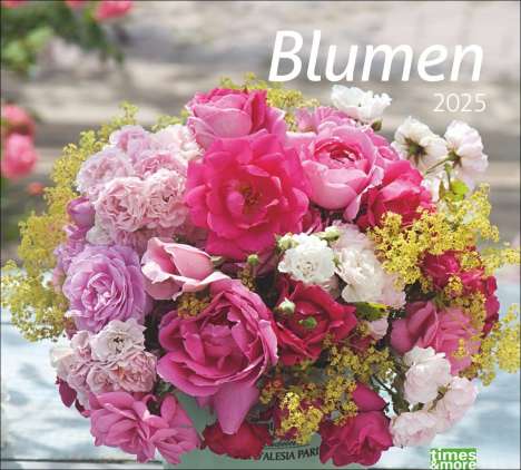 Blumen Bildkalender 2025, Kalender