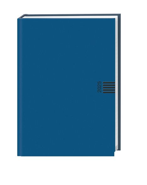 Wochen-Cheftimer A5, blau 2025, Buch