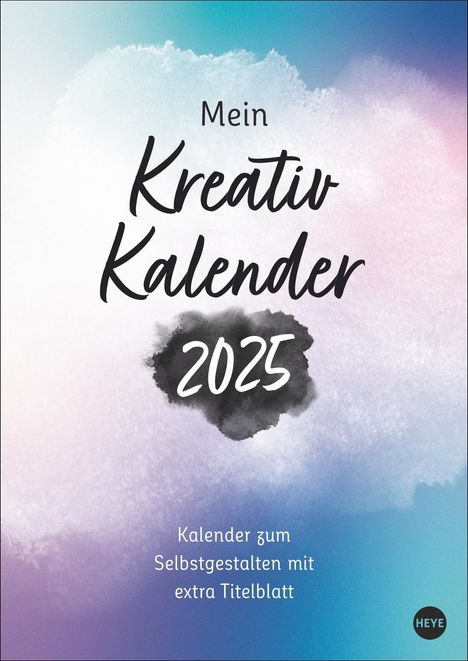 Kreativkalender Design A4 2025, Kalender