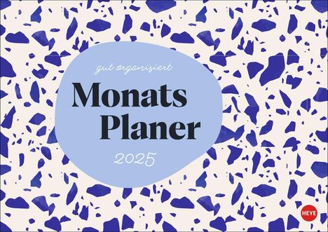 Design Monatsplaner 2025, Kalender