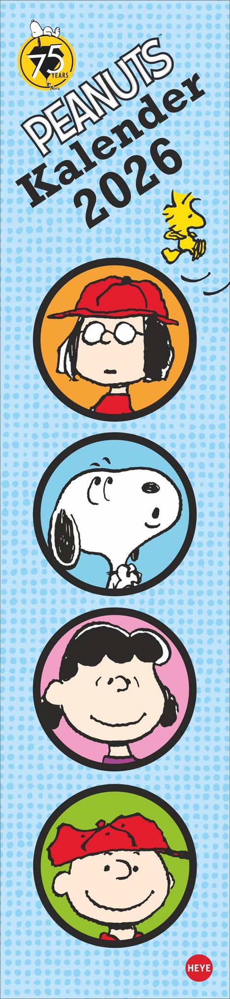 Peanuts Superlangplaner 2026, Kalender