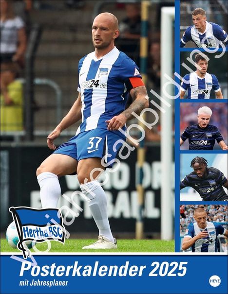 Hertha BSC Posterkalender 2026, Kalender