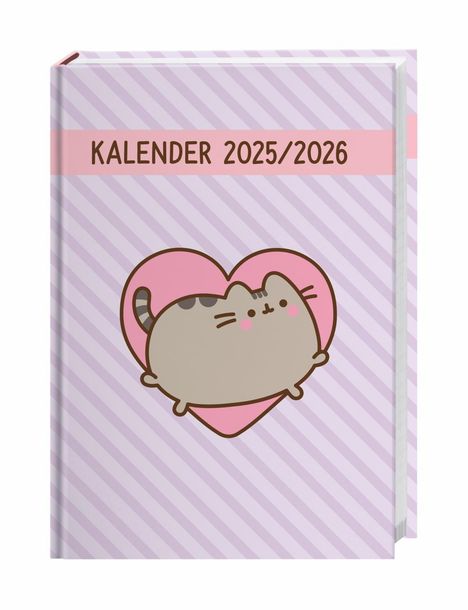 Pusheen 17-Monats-Kalenderbuch A5 2026 - 17 Monate. Von August 2025 bis Dezember 2026, Buch