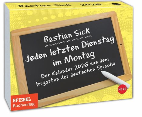 Bastian Sick: Bastian Sick Tagesabreißkalender 2026, Kalender