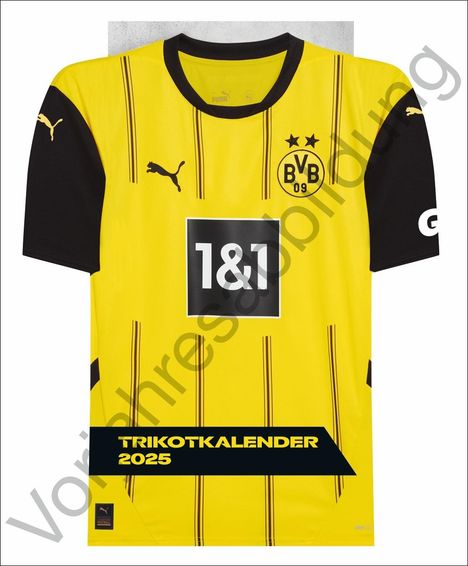 BVB Trikotkalender 2026, Kalender