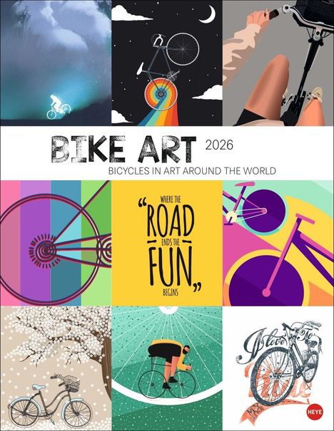 Bike Art Posterkalender 2026, Kalender