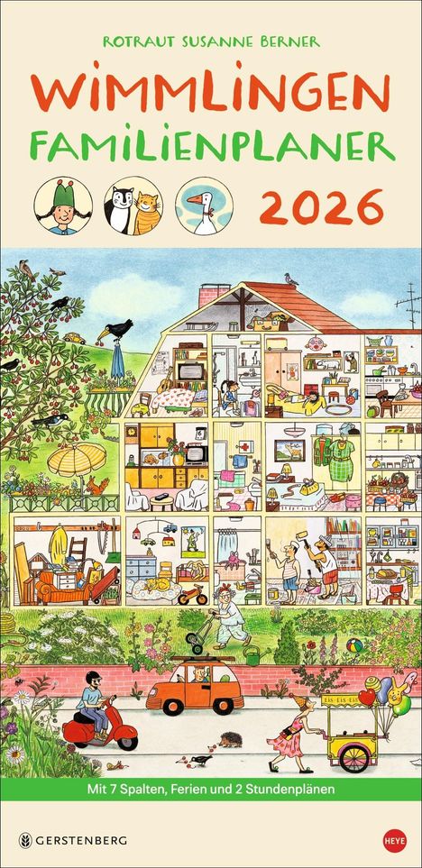 R.S. Berner Wimmlingen Mega-Familienplaner 2026, Kalender