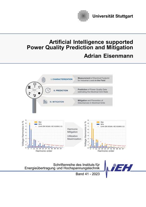 Adrian Eisenmann: Artificial Intelligence supported Power Quality Prediction and Mitigation, Buch