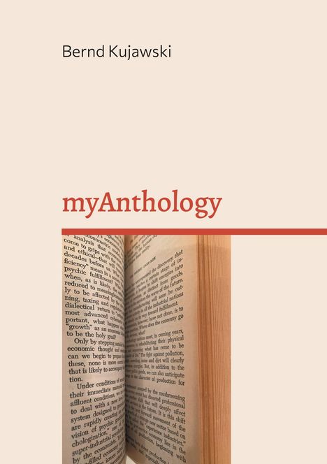Bernd Kujawski: myAnthology, Buch