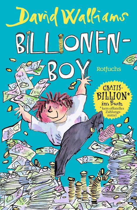 David Walliams: Billionen-Boy, Buch