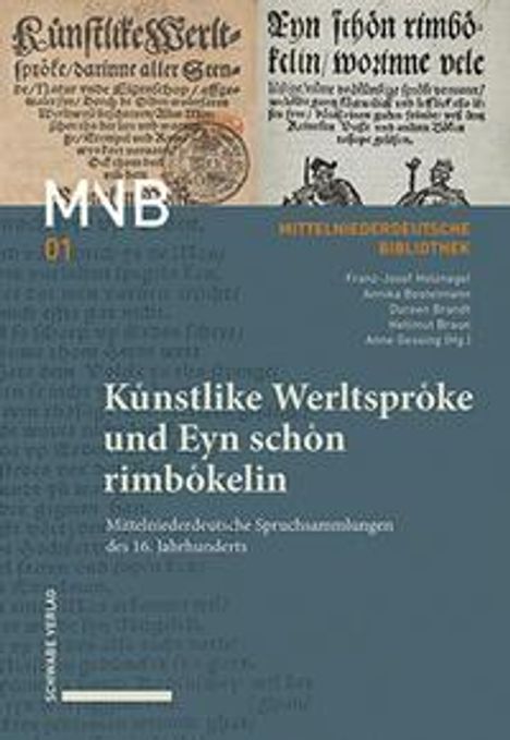 Franz-Josef Holznager: Künstlike Werltspröke und Schönes Rimbökelin, Buch