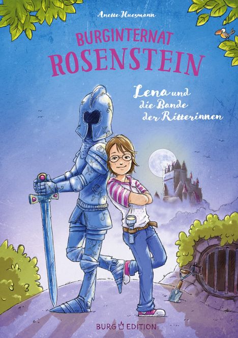 Anette Huesmann: Burginternat Rosenstein, Buch