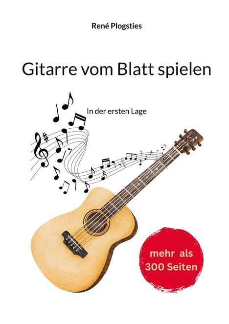 René Plogsties: Gitarre vom Blatt spielen, Buch