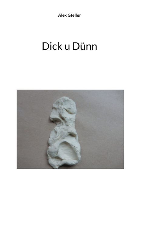 Alex Gfeller: Dick u Dünn, Buch