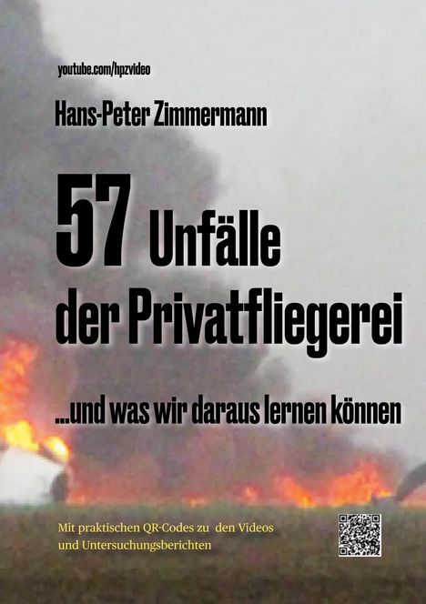 Hans-Peter Zimmermann: 57 Unfälle der Privatfliegerei, Buch
