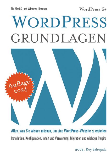 Roy Sahupala: Wordpress Grundlagen, Buch