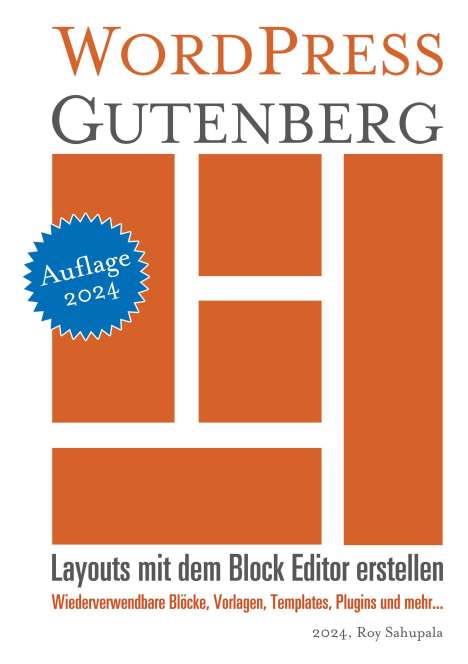 Roy Sahupala: WordPress Gutenberg, Buch