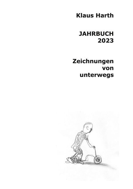 Klaus Harth: Jahrbuch 2023, Buch