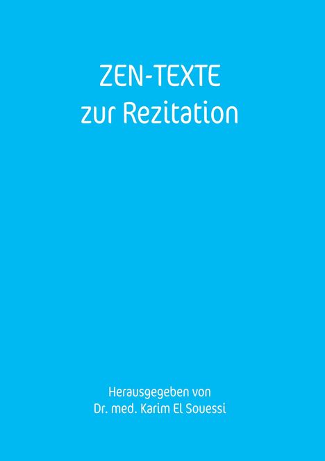 Zen-Texte, Buch