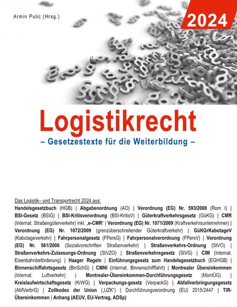 Logistikrecht 2024, Buch