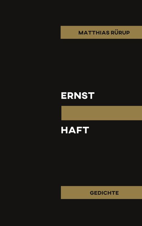 Matthias Rürup: ernstHaft, Buch