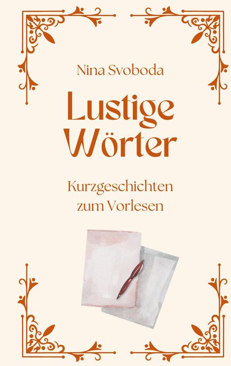 Nina Svoboda: Lustige Wörter, Buch