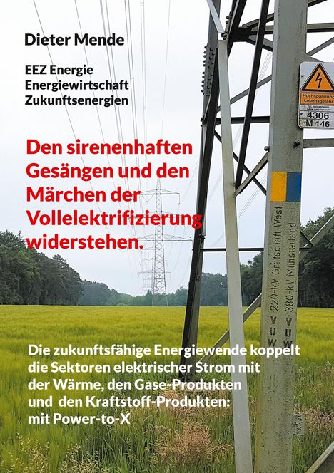 Dieter Mende: Den sirenenhaften Gesängen und den Märchen der Vollelektrifizierung widerstehen., Buch