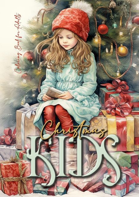 Monsoon Publishing: Christmas Kids Coloring Book for Adults, Buch