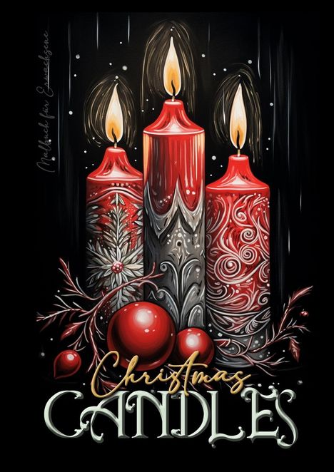 Monsoon Publishing: Christmas Candles Coloring Book for Adults, Buch