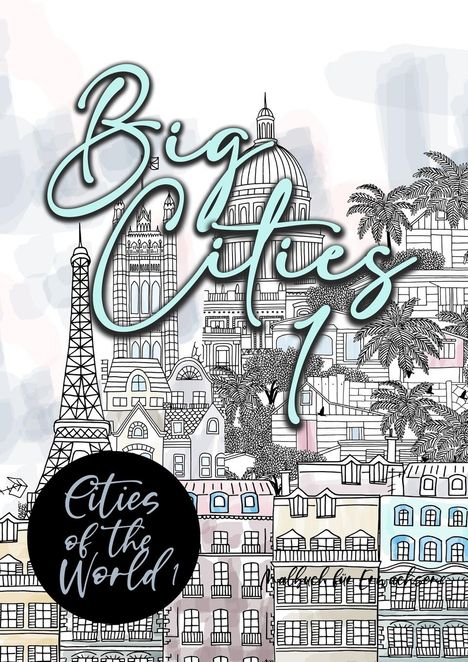 Monsoon Publishing: Big Cities Coloring Book for Adults | Cities of the World 1, Buch