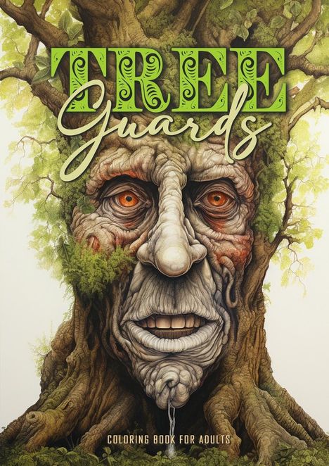 Monsoon Publishing: Tree Guards Coloring Book for Adults, Buch