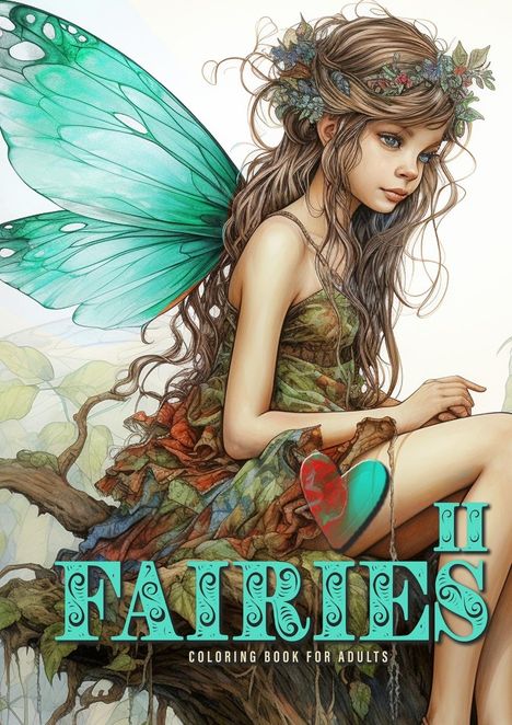 Monsoon Publishing: Fairies Coloring Book for Adults Vol. 2, Buch