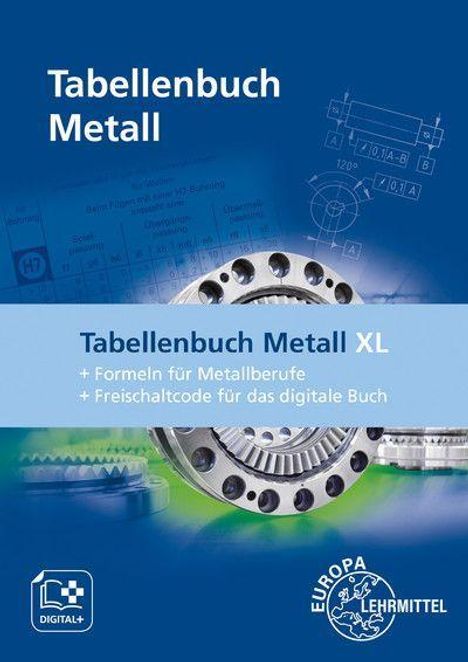 Roland Gomeringer: Tabellenbuch Metall XL, Buch