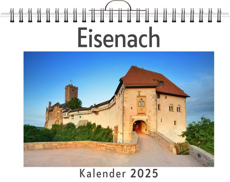 Lucas Keller: Deutschland - (Wandkalender 2025, Kalender DIN A4 quer, Monatskalender im Querformat mit Kalendarium, das perfekte Geschenk), Kalender