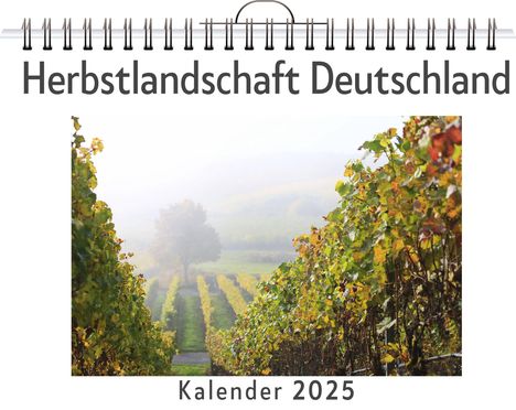 Liam Hofmann: Herbstlandschaft Deutschland, Kalender