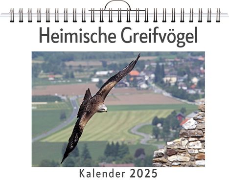 Ava Krüger: Heimische Greifvögel, Kalender